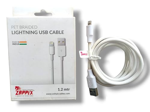 Image of Lightning to USB Cable, Sync & Charge Cable for Apple 14 /13 /12 /11 Pro Max /XS MAX /XR /XS /X /8 /iPad & iPod, fast Charging Lightning Cable