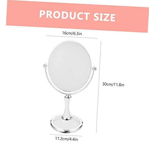 Espejo de maquillaje doble cara Zerodeko ovalado giratorio miniatura 7