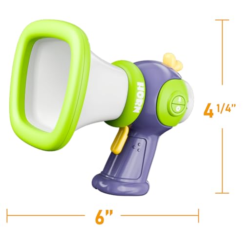 iPlay, iLearn Kids Voice Changer Toy, Toddler Megaphone W/ Fun Sounds Effect, Voice Changing Device Novelty Gag Toy Indoor Outdoor Play, Birthday Party Funny Gifts for 3 4 5 6 7 8 Year Old Boys Girls