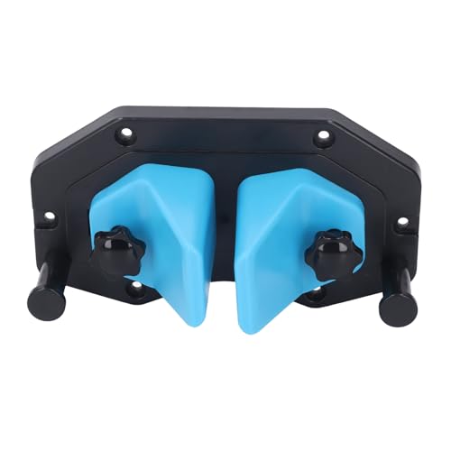 Asixxsix Ski & Snowboard Wall Rack, Ski Holders Organizer for Garage Wall Fits Any Ski/board, Garage Organization Space Saving Winter Gear Organizer, Auto Locking, Snowboard Display