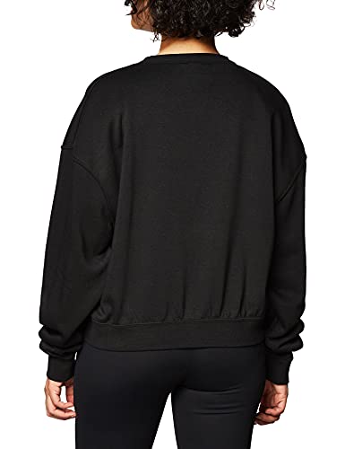 Nike NSW HRTG Crew fleece Sweatshirt Black/Sail/White XXL - Image 3