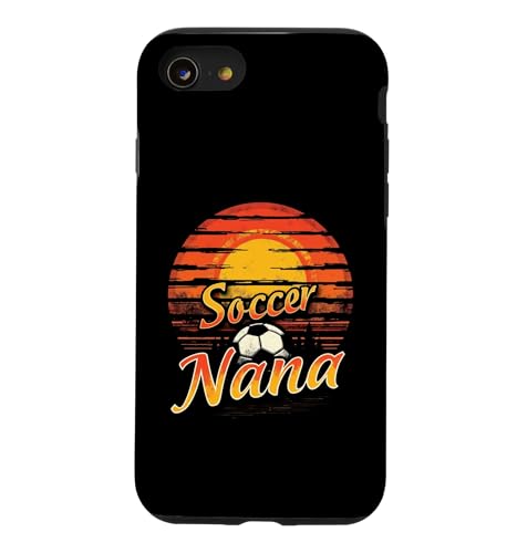 Proud Soccer Nana Funny Grandma Lover Heart Player �t�@�� �X�}�z�P�[�X iPhone SE (2020) / 7 / 8 �p