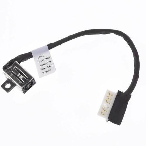 Image of DC Power Jack /DC Jack Compatible for Dell inspiron 3501 3502 3505 3593 5593 5594 Vostro 3500 3405 DC301015Q00 Laptop. Comes with Complimentary Laptop Clean & Shine Gel (Type 2)