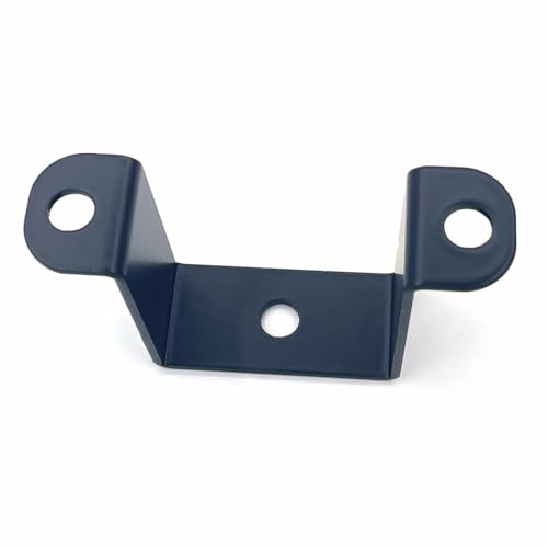 Image of 6 PCS 2x2 inch Square Pipe Tube Strap Clamps,2 inch metal u shaped bracket, steel u clamp bracket for mounting,Powder Coated Black
