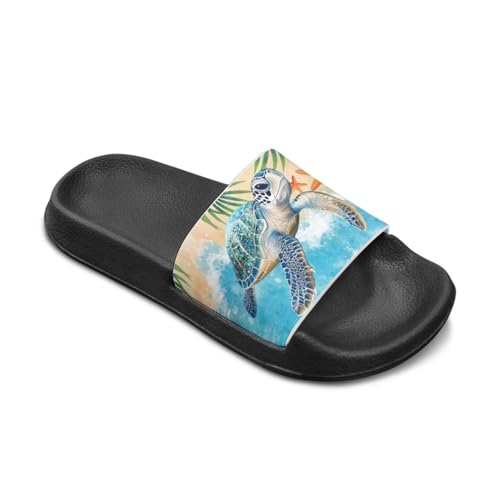 Girls Slides Cute Animal Pool Slides for Kids Summer Beach Shower Slide Sandals2