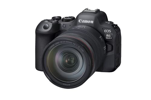 Canon EOS R6 Mark II 24. 2 MP Mirrorless Camera with RF24-105mm f4-7.1 is STM Lens Kit (Black) view 2