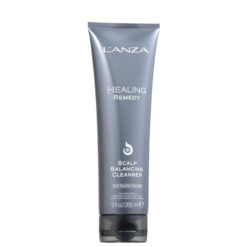 L’ANZA Healing Remedy Champú Purificador y Restaurador del Cuero Cabelludo para Pelos con Grasa y Piel Muerta con Extracto de Papaya, sin Sulfatos, sin Parabenos, sin Gluten, 266 ml