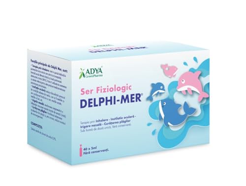 Physiologische Kochsalzlösung steril 40 x 5 ml Einzeldosen Delphi-Mer