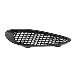 KUBYMOTO Car Front Hood Vent Trim Bezel for Jeep Grand Cherokee SRT 2012-2019 Black