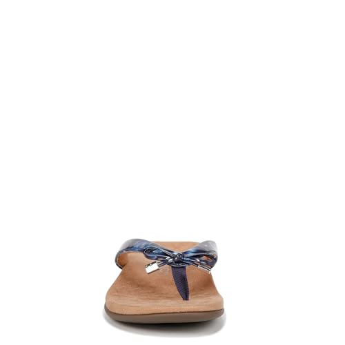 Image of Vionic Women's Rest Bella Toe Post Sandal- Supportive Ladies Orthotic Sandals that include Three Zone Comfort with Arch Support- Flip Flop for Ladies, Medium and Wide Width Size 5-12
