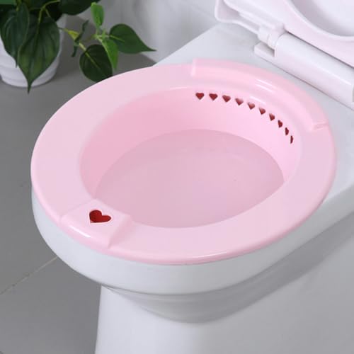 Lavabo portátil para baño de asiento, cómodo pack de 2 piezas resistentes para mujer 5