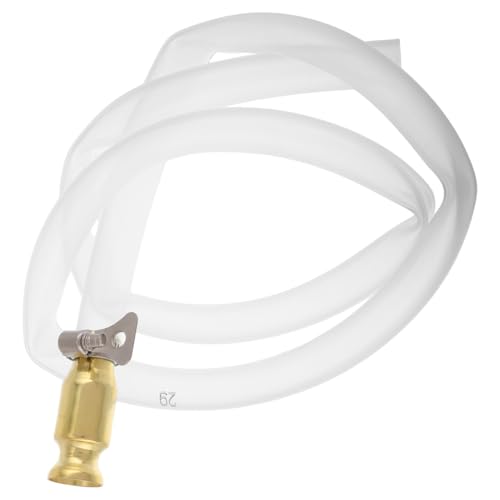 JUMPLAWN Brake Fluid Refilling Bottle Oil Transfer Pump Pneumatic Fluid Extractor Brake Tool Kit Brake Adjustment Tool Brake Fluid Changer Brake Drum Puller Copper Transparent