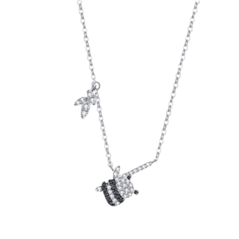 Bijoux Noir collier ras de cou ajustable tendance été - 3