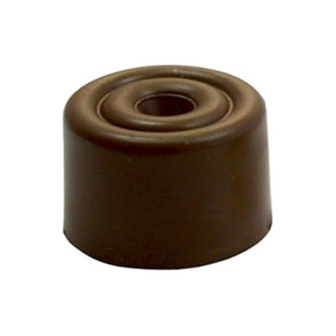 Sysfix 2310504 – Door Stop atornillarle No. 5 in Pack of 10 with Wall Plugs and Screws Box, Brown Cover