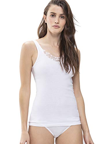 Preisvergleich Produktbild Mey Basics Serie 2000" Damen Tops breiter Träger Weiß 46