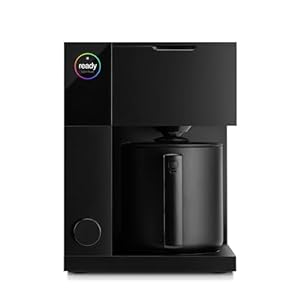 Fellow Aiden Precision Drip Coffee Maker, Thermal Carafe, Perfect Temperature Control, Bloom Cycle, Single Serve to 10 Cup Capacity, Matte Black