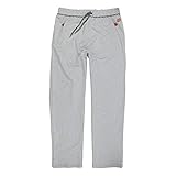 Diseño cómodo ADAMO Markus - Pantalones largos de jogging para hombre en tallas especiales XXL - 14XL, color gris gris 6XL