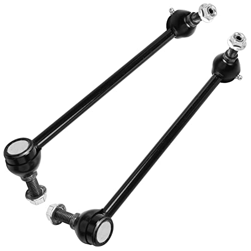 Image of Detroit Axle - Front 6pc Struts Kit for 1996-2007 Ford Taurus, 1996-2005 Mercury Sable, Outer Tie Rods Sway Bars Struts 1997 1998 1999 2000 2001 2002 2003 2004 2006 Replacement Suspension