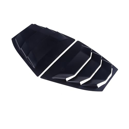 Spoiler latéral de lunette arrière noir mat pour Mazda 3 Axela 2014-2018