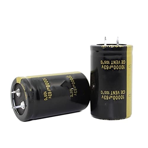 Condensateur électrolytique 10000uF 63V haute fiabilité à faible ESR pour matériel audio haut de gamme