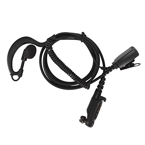 Yunseity Auricular Auricular para Hytera PD600/PD602/PD605/PD662/PD665/PD680/PD682/PD685 X1e X1p, 2 Vías Radio Walkie Talkie PTT Auricular de Tubo Acústico