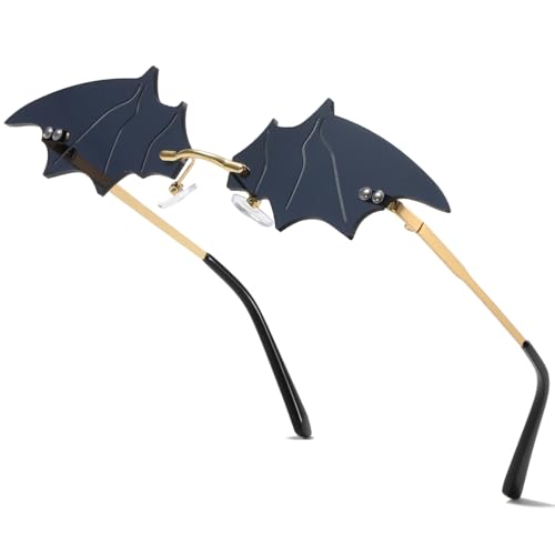 Lunettes chauve-souris gothiques pour accessoiriser votre déguisement d'Halloween