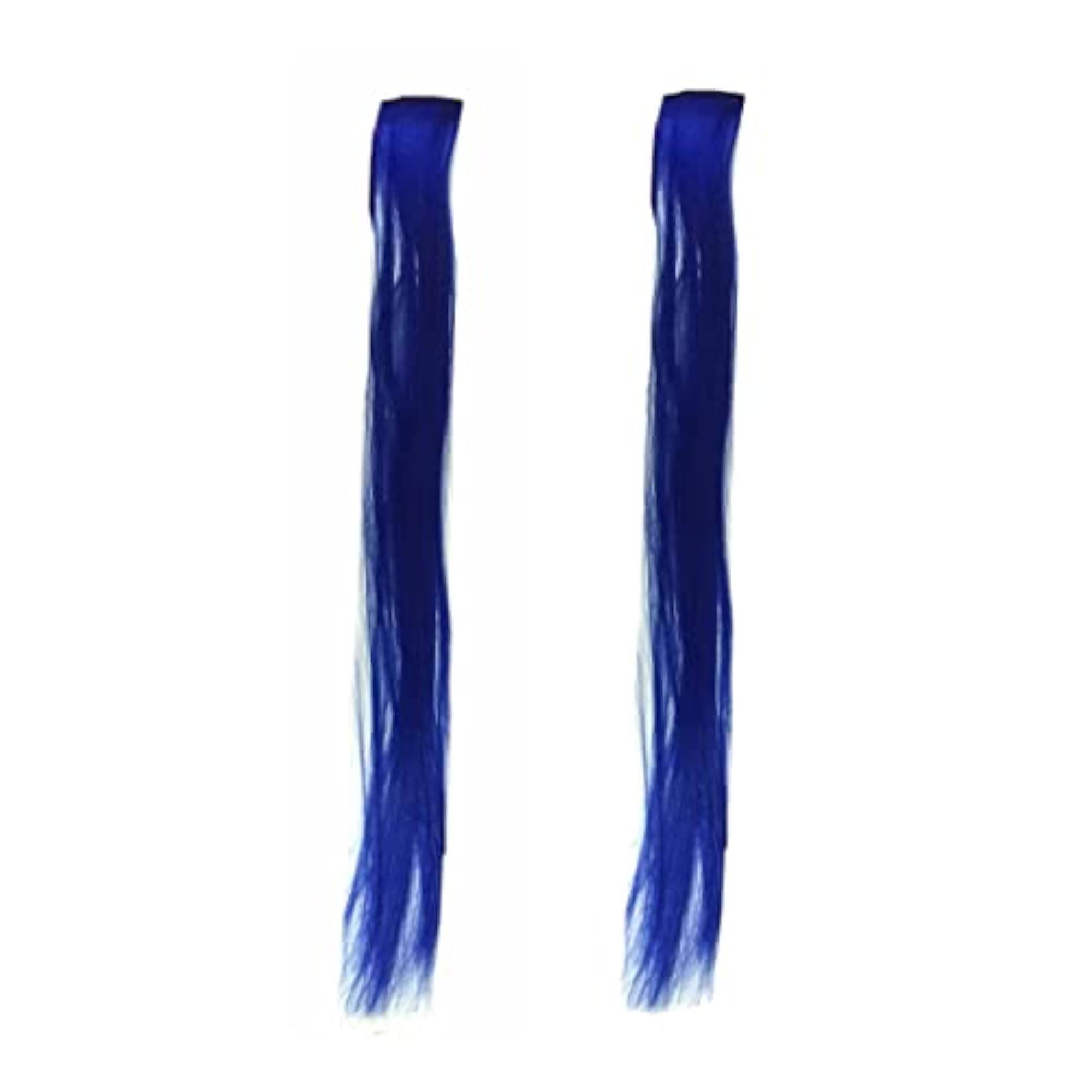 Multi-Coloured Straight Hair Strips Extensions for Kids and Women