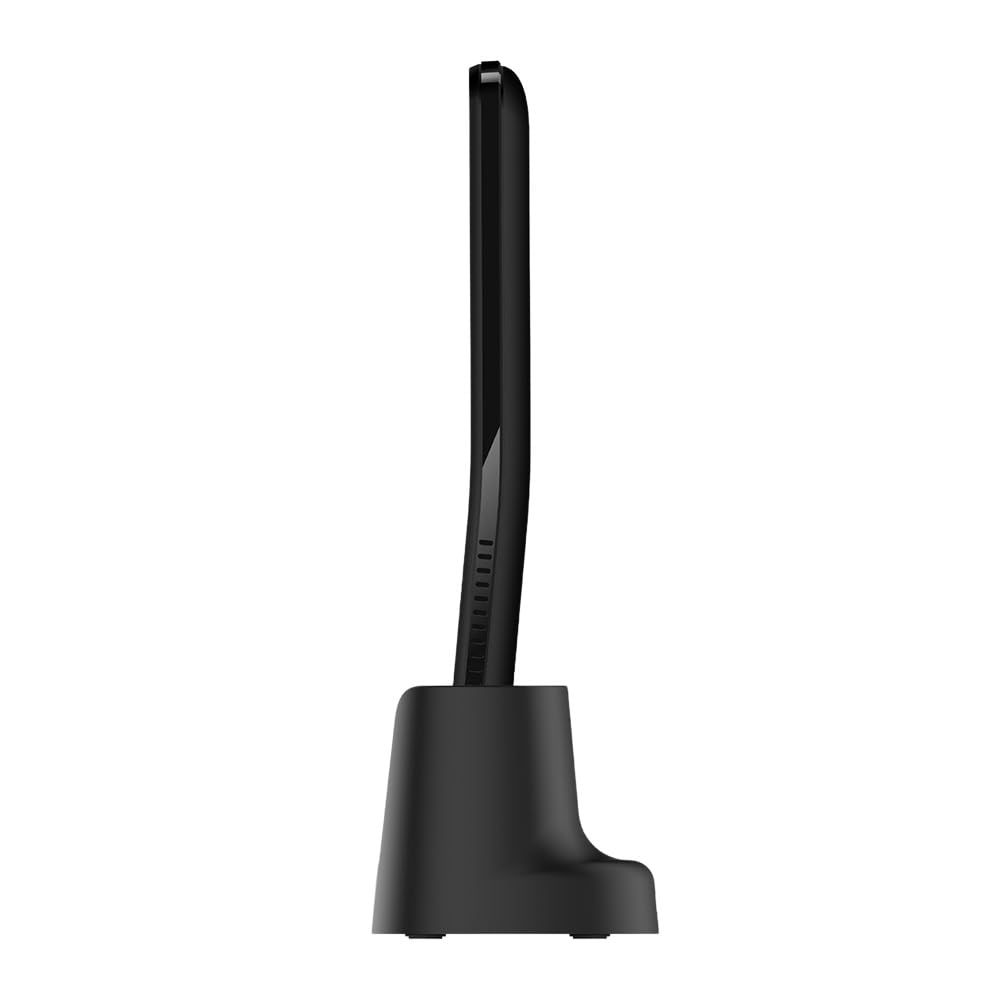 Maxcom MM34D 4G VoLTE Téléphone de bureau sans fil à gros bouton pour la maison et le bureau avec carte SIM Pas de ligne terrestre nécessaire Chargeur de bureau Prise britannique ? Noir