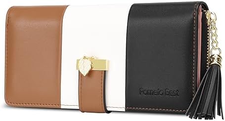 Pomelo Best Women Wallets RFID Ladies Purses with Multiple Card Slots and Roomy Compartment