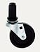Whiteside Manufacturing USA Made - 3" Replacement Caster (#33) - Will Fit Model (HRAS) (HRS) (HRS2) and Most 1" Round Tube Frame Creepers