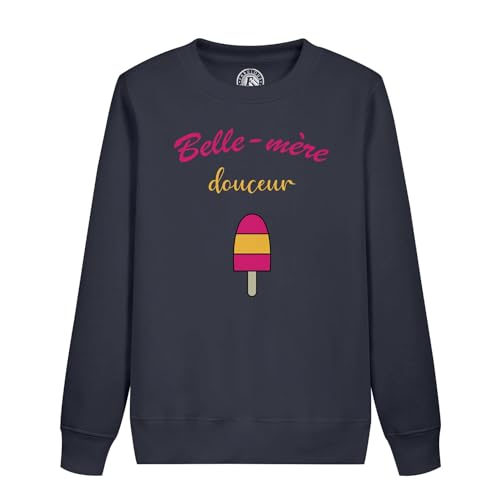 Sweatshirt enfant motif glace mignon pull famille belle mère confortable