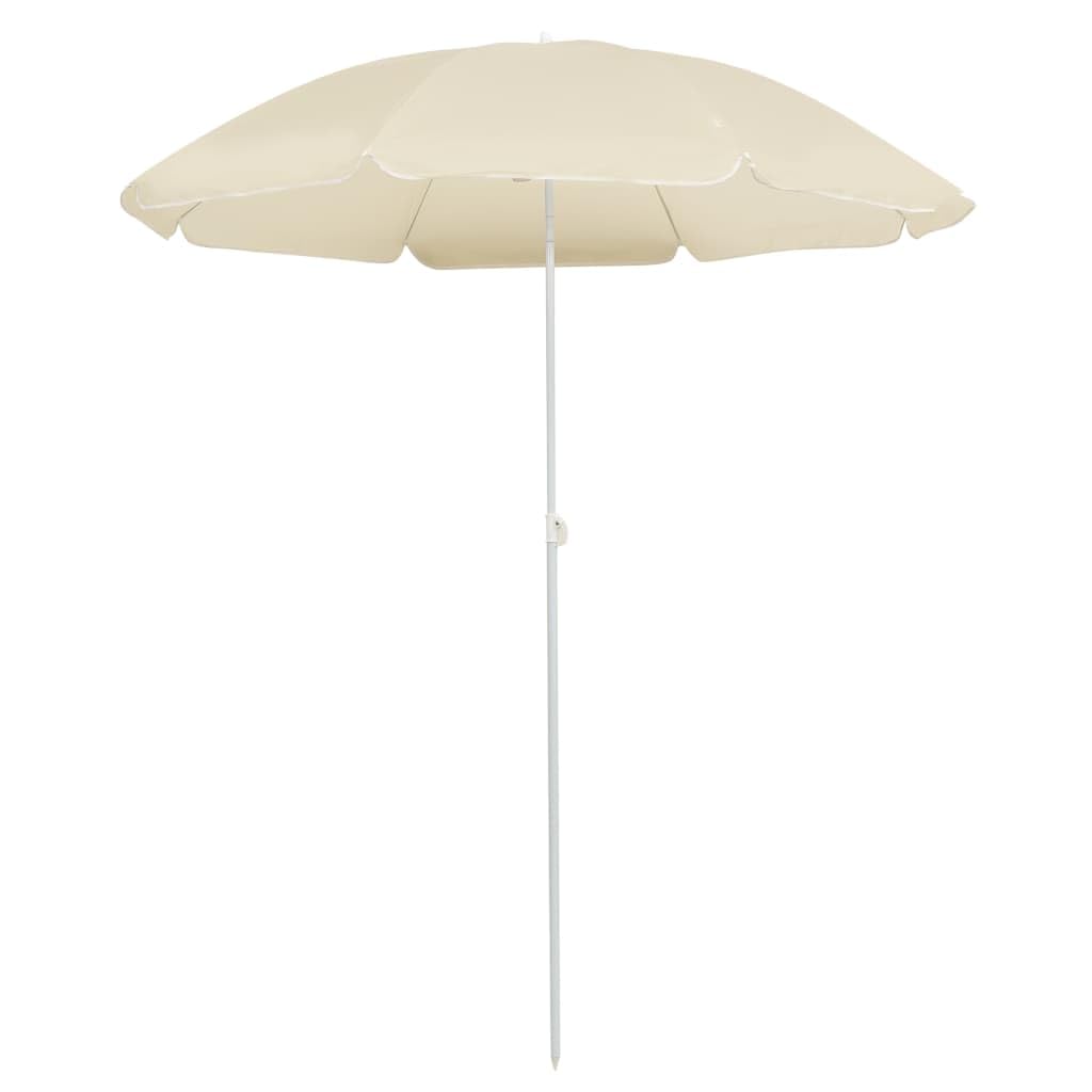 VIDAXL Outdoor Parasol - 180 cm - Yellow