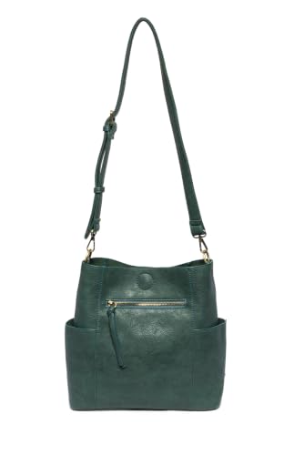 Image of Joy Susan Side-Pocket Bucket Bag: Kayleigh Crossbody
