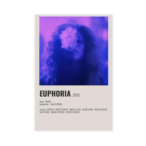 Series Euphoria Vintage Poster Canvas Bedroom Decor Landscape Office Room Decor Gift Unframe:12x18inch(30x45cm)