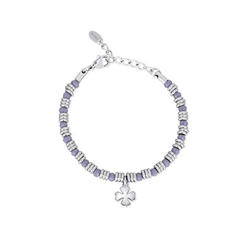 Bracciale 2Jewels in Acciaio e Vetro con