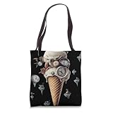 Surreal Ice Cream Melting Clocks Art Tote Bag