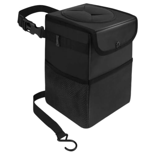 Poubelle de voiture mini bac OUNONA suspendu en tissu Oxford pliable de camion