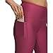 Under Armour Women's HeatGear Armour High No-Slip Waistband Ankle Leggings, (659) Fuchsia Dusk / / White, Large