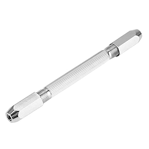 0-3mm Mini Micro mano trapano accessori utensili elettrici trapani a torsione di pasta fritta pinza doppia punta Chuck mano punta trapano gioielli orologio strumento di