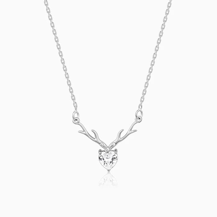925 Sterling Sliver Deer Pendant for Girls & Women I |Wedding and Christmas Gifts|6 Months Warranty|Free Life Time Plating.-image-47