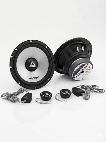 Image of Aura Storm 6.2CSX 6.5 Inch Component Speaker System, 260W Max Power, 2-Way, 45W RMS, 70Hz-20kHz