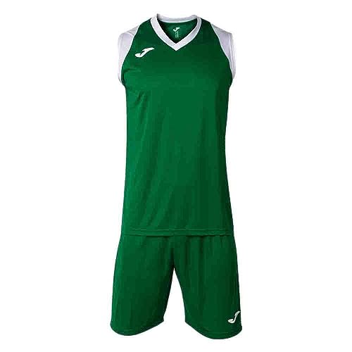 Joma Set Final II Vert Blanc tenue football club et short homme