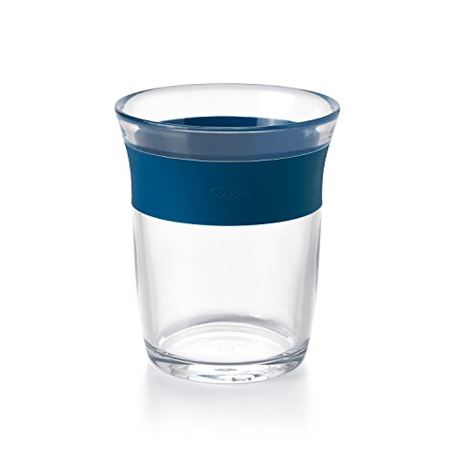 OXO Tot Cup for Big Kids with Non Slip Grip, Navy