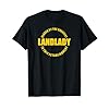 Buy the Exclusive "Best Landlady Served Here" Vintage T-Shirt – Pub Landlady Humor Bar Patron Statement Sarcasm