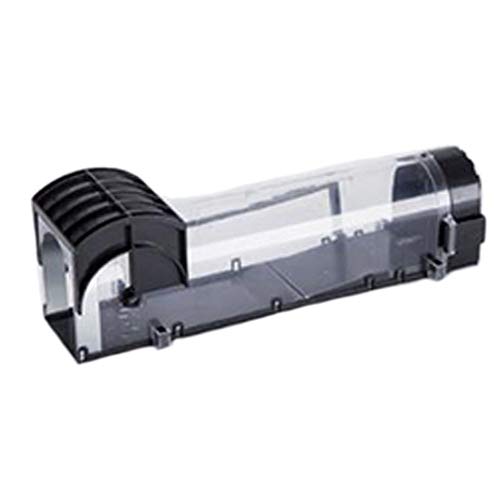NANANA Trappola per Topi Humane, Matti in Fuga, Trappola per Ratti in Plastica, Riutilizzabile Trasparente, 32X8.5X7.5Cm