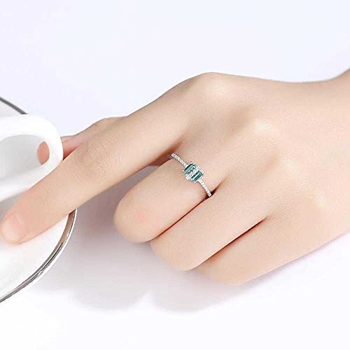Image of Bling Queen Silver Rings for Women, Gemstone Rings, Adjustable Rings, Gift for Girlfriend, Ring for Girls, Anniversary Ring for Wife, Birthday Ring Gift, Dainty Rings, Ring Design for Women