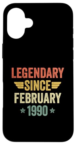 Legendary Since February 1990 �X�}�z�P�[�X iPhone 16 Plus �p