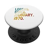 Photo Gallery legend since january 1970 54th birthday vintage 54 anni popsockets popgrip intercambiabile Photo Gallery legend since january 1970 54th birthday vintage 54 anni popsockets popgrip intercambiabile