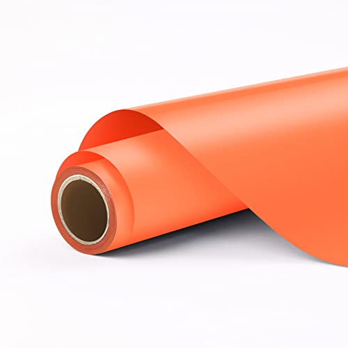 Vinyle adhésif orange HTVRONT échenillage facile et adhérence durable pour scrapbooking et signes - 2