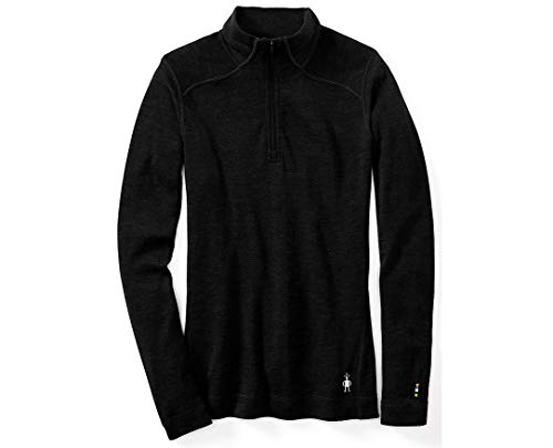 Smartwool Women's NTS Mid 250 Zip T (Black) X-Large